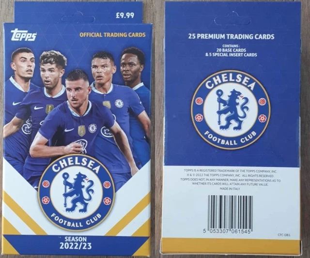 Topps Set Fan Ufficiale 2022/2023 (22/23) CHELSEA FOOTBALL CLUB (NUOVO/SIGILLATO)
