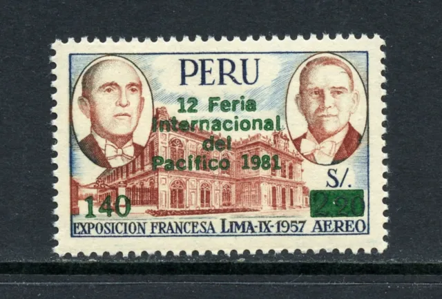 R2248 Pérou 1981 International Pacific Foire Surimprimées 1v. MNH