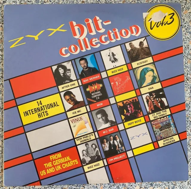 Various - ZYX Hit-Collection Vol. 3 12“LP Comp Vinyl Schallplatte
