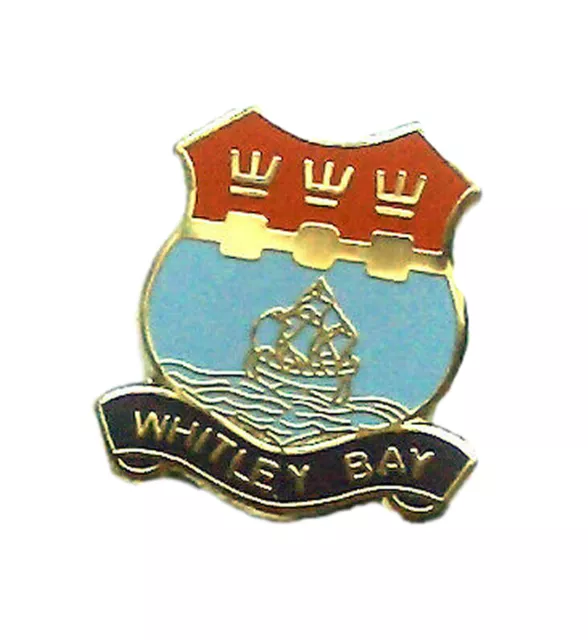 Whitley Bay Quality Enamel Lapel Pin Badge