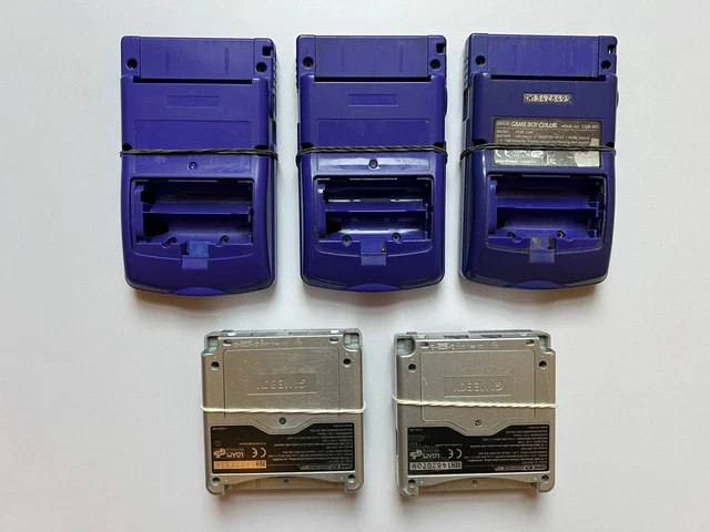 Argent 1 - Coque de remplacement complète pour console de jeu Nintendo