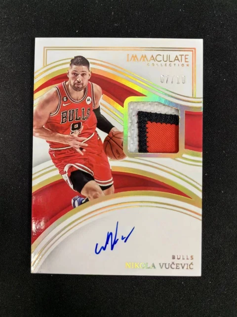MILES DEUCE MCBRIDE 2022-23 Panini Immaculée Rookie Swatches / 99 patch