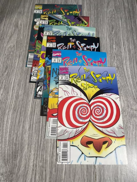 Marvel Comics 1993 The Ren & Stimpy Show issues 2 3 4 7 9 and 11 lot of 6 issues
