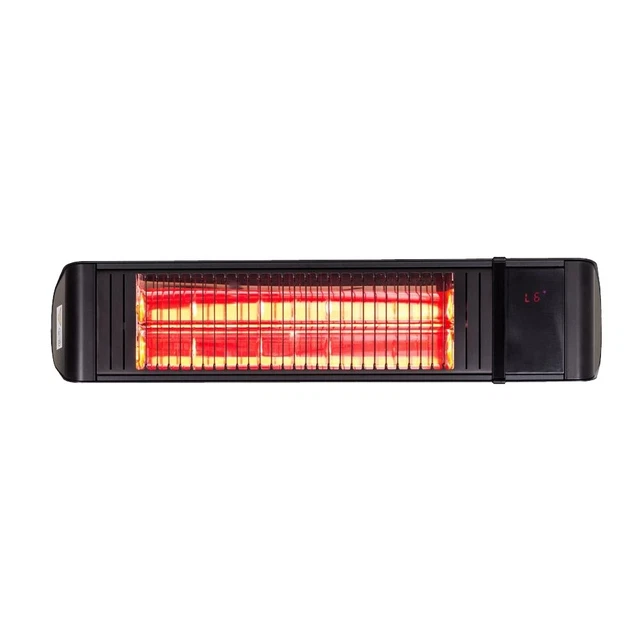 Heizstrahler Infrarot Infralogic HeizMeister luXus BT IP65 2000W schwarz