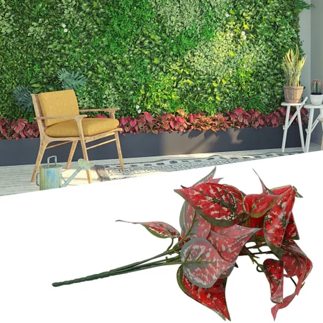 Langlebige Kunststoff-Kunstpflanze langlebig für den Innen- und Außenbereich