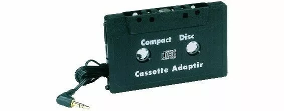 Gbc Adattatore A Cassetta Mp3 Cd Mini Disk Collegamento Jack 3,5 Mm Mp3 .