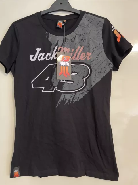 Jack Miller 43 Australian Grand Prix Motorcycle Racer Women’s T-shirt Size Med