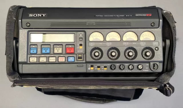 Sony Betacam SP Portable Videocassette Recorder BVW-50