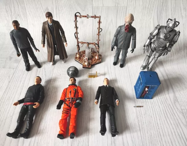 Pacchetto Joblot Doctor Who Dr 10Th Doctor The Master Ood Mickey Cyberman Raro