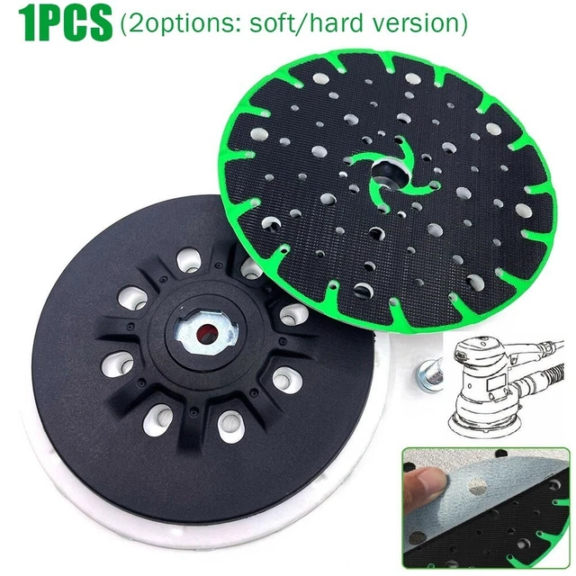 Neuf 6150mm 48hole Hook & Loop Sablage Coussinet For-Festool M8 Ets 150/3 Eq
