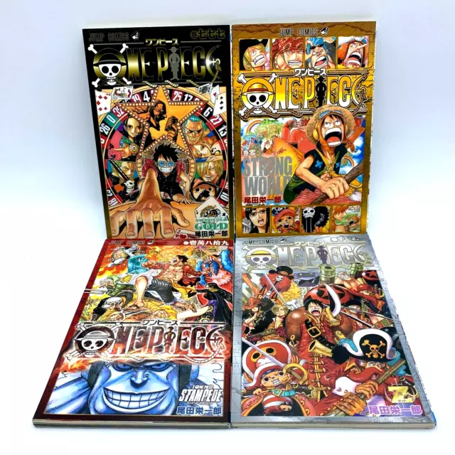 One Piece Film Vol.0, 7-11Ver.Gold, 777, 1000, 10089 Theater Limited Book  Movie