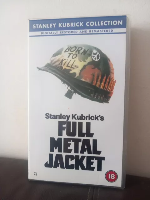 Full Metal Jacket VHS Video 1999 NEW SEALED Stanley Kubrick Digitally Remastered