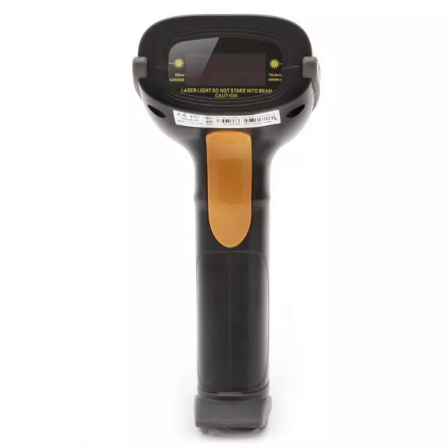 Bluetooth Wireless USB Barcode Scanner Code Reader For Windows IOS Android Phone