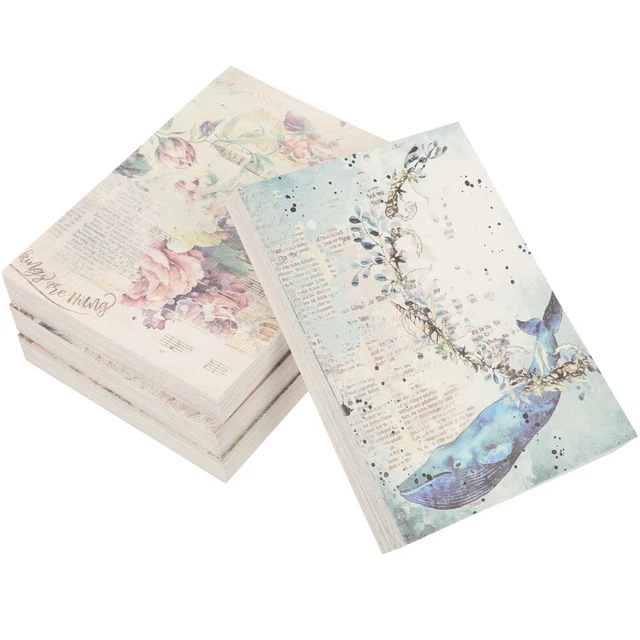 4 Sets von Scrapbooking Papers DIY Craft Papers Dekorative Papiere Journalpapier
