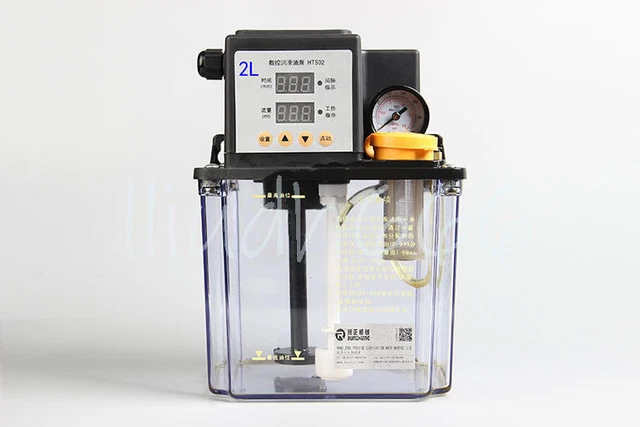 1 Pompe à Huile Manuelle - Lubrification Manuelle - 500 CC - CNC - 4 Mm - Double Port De Sortie