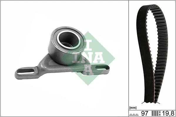 Kit cinghie dentate INA 530001410 compatibile con FORD