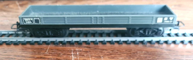 Wagon Plat Fleischmann SNCF 5285 F1 à Bogies – Échelle N, Neuf En Boîte
