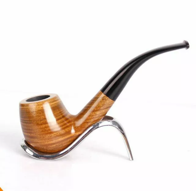 Langlebige Holz Pfeife Pipe Tabak Tabakpfeife Zigaretten Smoking Holzpfeifen NEW