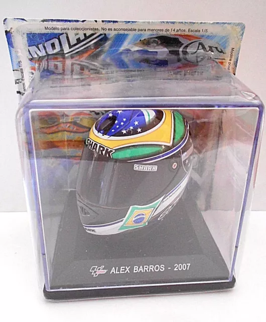 Helm Moto Gp - Alex Barros - 2007 - Skala 1/5 [023/022]