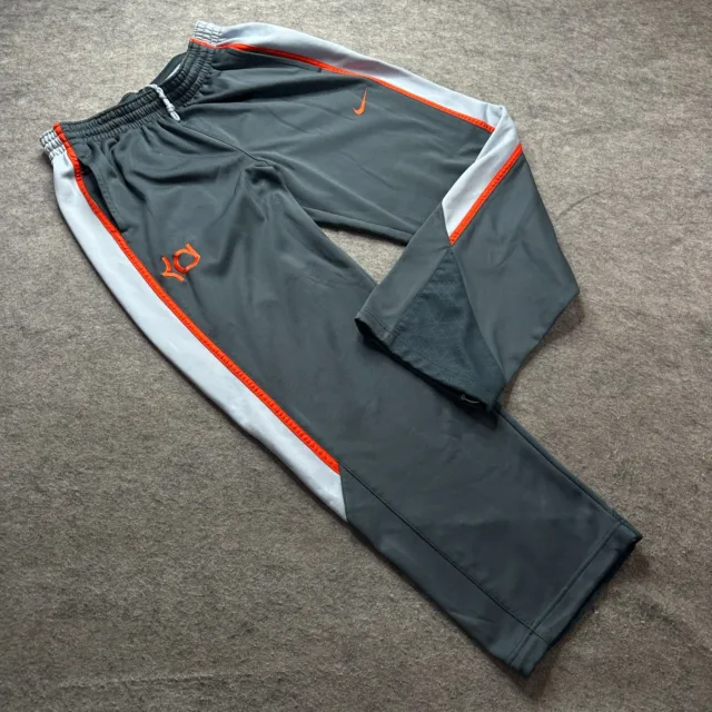 Nike Sweatpants Men XL Kevin Durant Gray THERMA-FIT Fleece 32" 546014-448