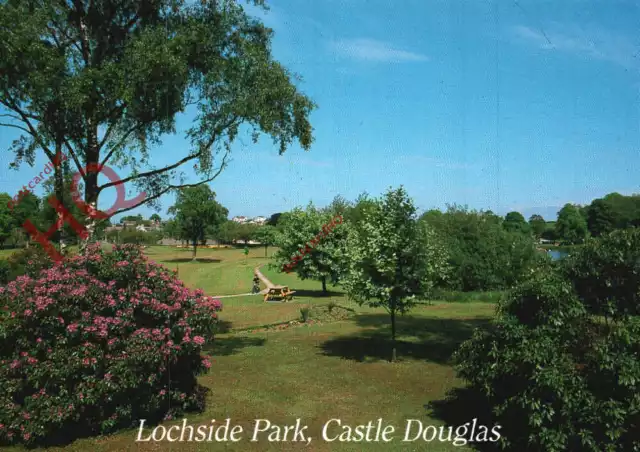 Picture Postcard:;Castle Douglas, Lochside Park [Whiteholme]