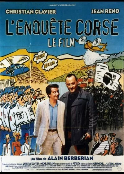 affiche du film ENQUETE CORSE (L') 120x160 cm