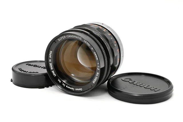 CANON SUPER-CANOMATIC R 58mm f/1.2 from Japan £133.03 - PicClick UK