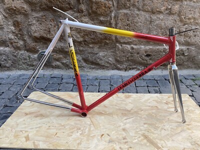 Cinelli Telaio Bdc Vetta/Cinelli Per Learco Guerra Vintage Columbus Tubi Ovali 