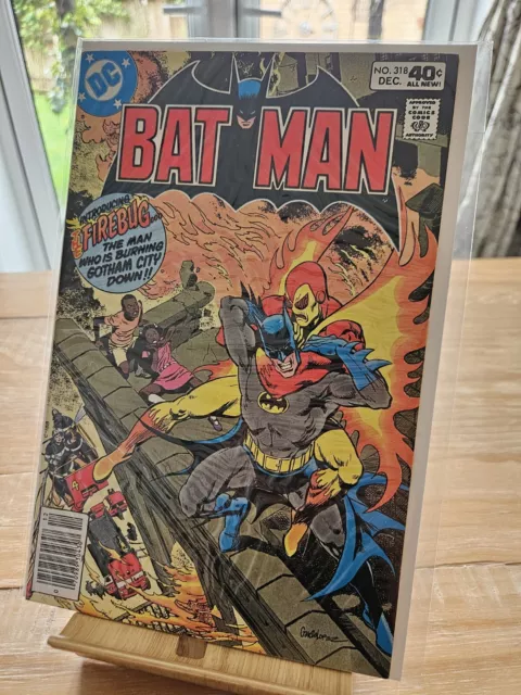 Batman No. #318 December 1979 DC Comics VG 1st App. Firebug