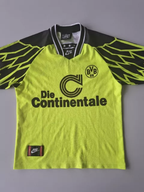 DORTMUND Trikot 1994 DORTMUND Trikot Gr. S BVB Trikot Gr. S CONTINENTALE Trikot