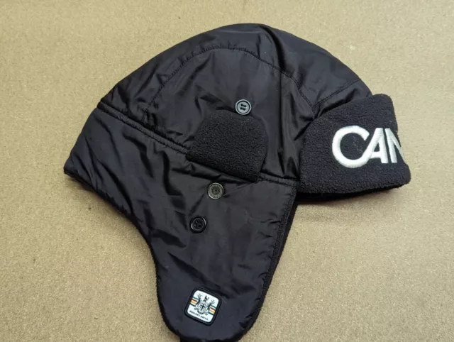 HUDSON'S BAY TEAM Canada Vancouver Olympics Trapper Hat Size L-XL Ear ...