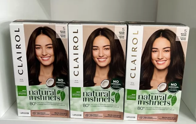 9. Clairol Natural Instincts Semi-Permanent Hair Color, 9 Light Blonde, 1 Count - wide 1
