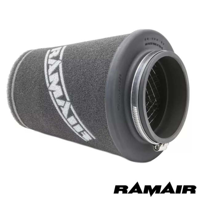 Filtro de aire de espuma personalizada de admisión de inducción universal Ramair Performance - 90 mm ID