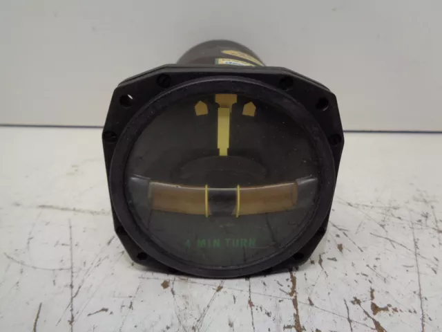 Aircraft Turn And Bank Indicator Rca2 S/A Ms28024-1 By Rc Allen Aircraft Turn And Bank Indicator Rca2 S/A Ms28024-1 By Rc Allen