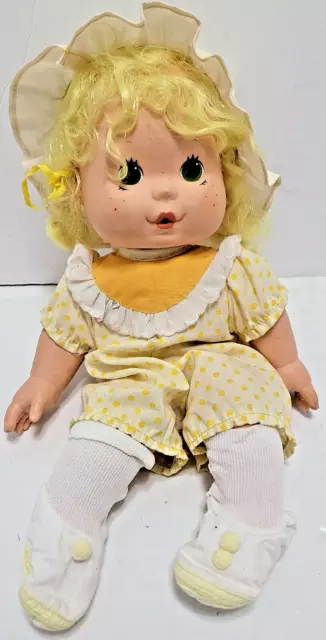 1982 Strawberry Shortcake Baby Lemon Meringue Blow A Kiss Doll ***Free Ship***