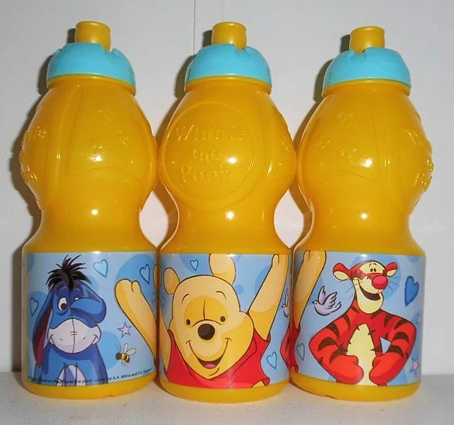 Winnie the Pooh Kinder Trinkflasche Flasche Sportflasche 400 ml Pu der Bär  F138