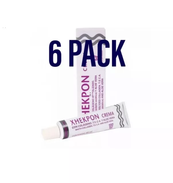 Pack 6x XHEKPON CREMA CARA CUELLO ESCOTE 40 ml