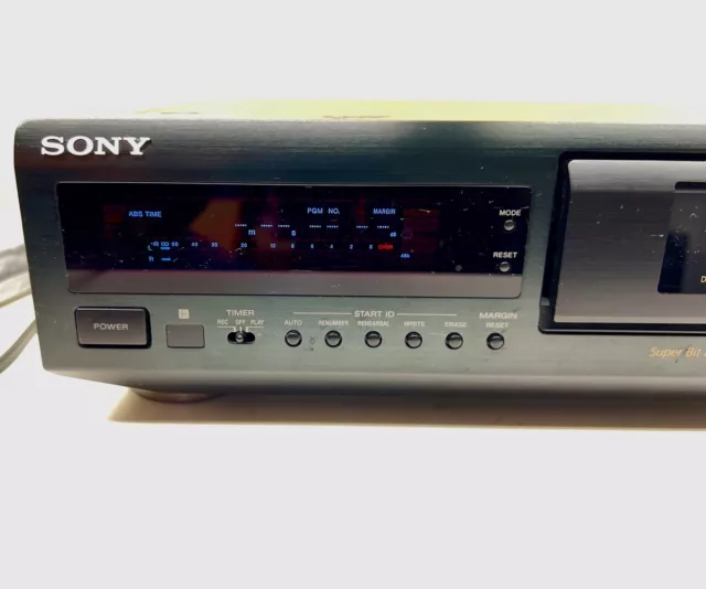 Sony DTC-ZE700 High End DAT Deck Recorder Digital Audio Band + Fernbed./Anleit. 2