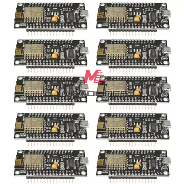 1/2/5/10X ESP8266 ESP-12E CH340G WIFI Lua Wireless Development Board NodeMcu V3