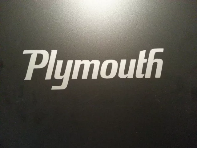 Decal ***For  Plymouth Gtx Dodge  Cuda Mopar Hemi  Road Runner Silver