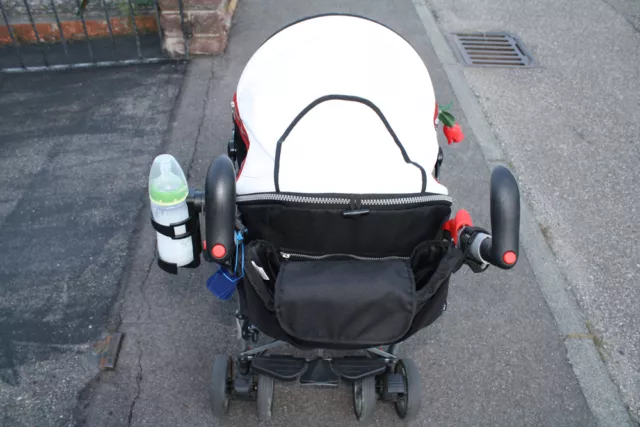 Carrito de Bebé Silla Paseo Soporte para Botella Portavasos Sostenedor Bebida