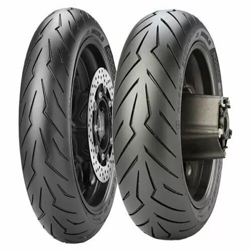 120/70-17 58H 160/60-15 67H  X-Adv 750 Coppia Gomme Pirelli Diablo Rosso Scooter