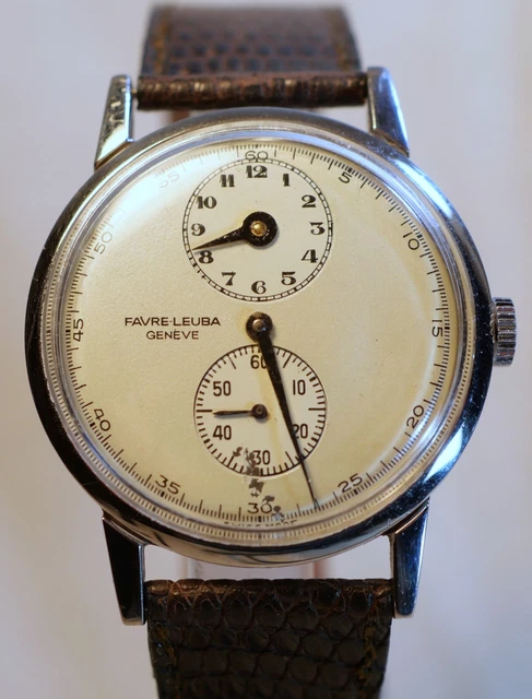 MONTRE BRACELET HOMME Médecin Favre-Leuba Genève à Cadrans - Main Image