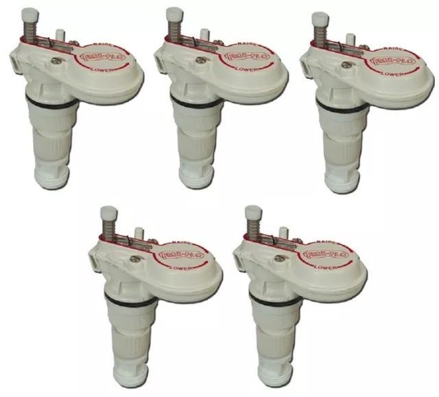 Behlen Freeland FF Free Flo Heavy Duty Plastic Livestock Watering Valve - 5 Pack