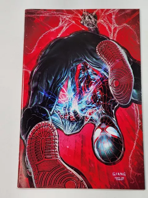 Miles Morales: Spider-Man 1 John Giang Big Time Collectibles Virgin Variant 2022
