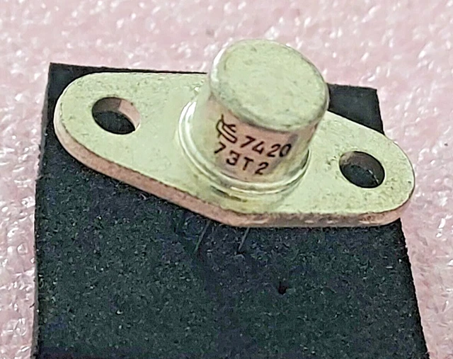 Transistor De Puissance MJ15002 Motorola - PNP, 15A 140V 200W, TO3, Neuf