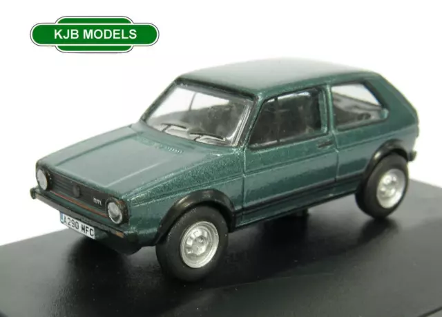 Brandneu In Verpackung Oo Stärke Oxford 1:76 76Gf005 Mk1 Volkswagen Golf Gti Vw Lhasa Grün Matalli