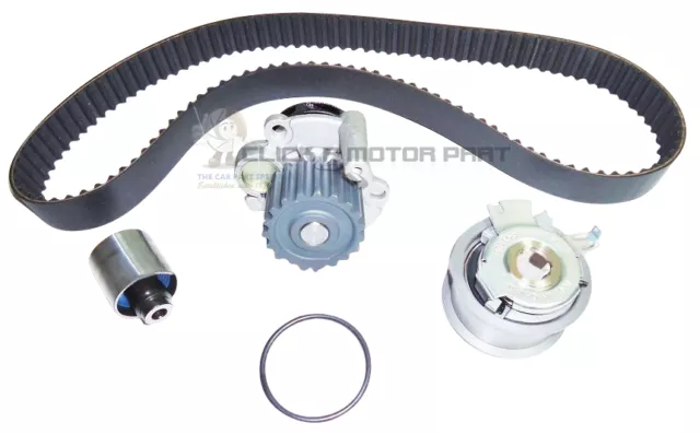 VW PASSAT 1.9 TDi 00-05 TIMING CAM BELT KIT TENSIONER IDLER PULLEY + WATER PUMP