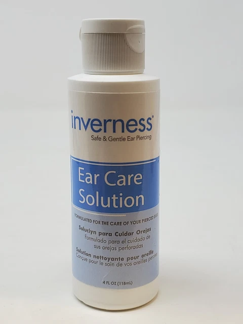 Solución para el cuidado del oído después de la perforación INVERNESS 4 OZ