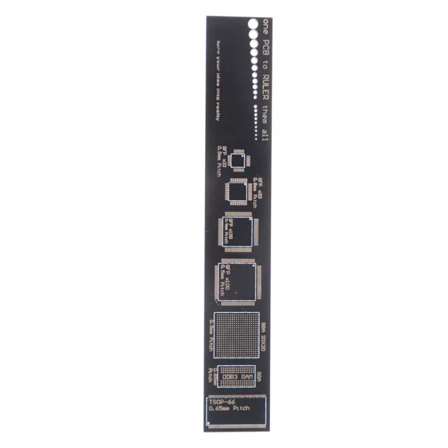 Resistor Rular 15CM MULTIFUNCTIONAL PCB Ruler Measuring Tool Resistor Capacitor Chip ...